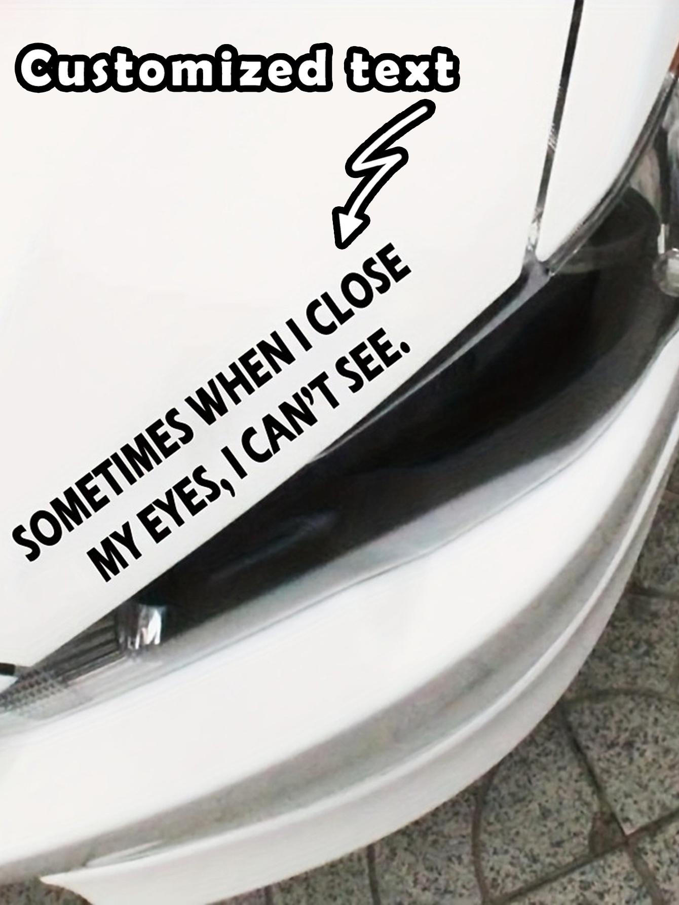 Custom Personalized Car Vinyl Sticker